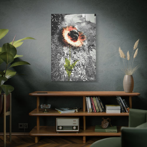 Meteor Flower Charleston Series matte canvas wall art print