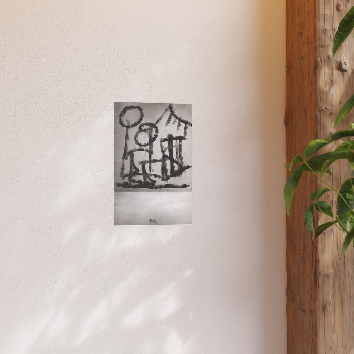 Abstract Line Series | The Question