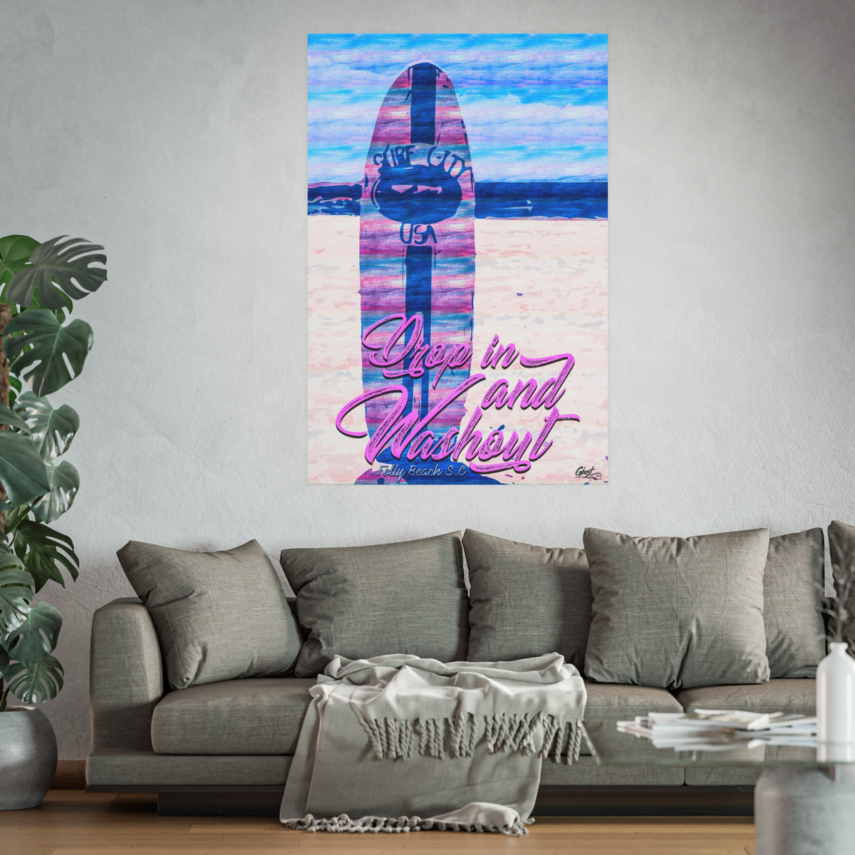 Charleston Series | Drop In and Wash Out, Folly Beach