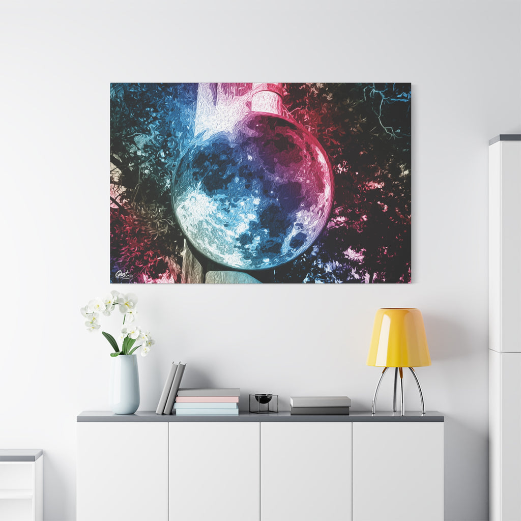 Universe in a Mirror Charleston Series matte canvas wall art print