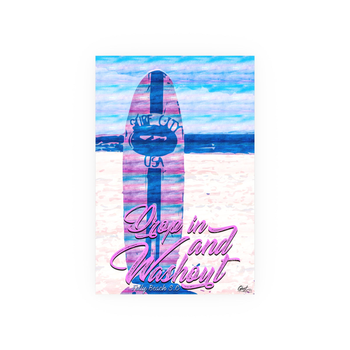 Charleston Series | Drop In and Wash Out, Folly Beach