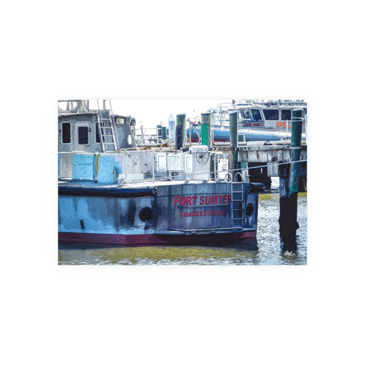 Charleston Series | Fort Sumter Enhanced Color
