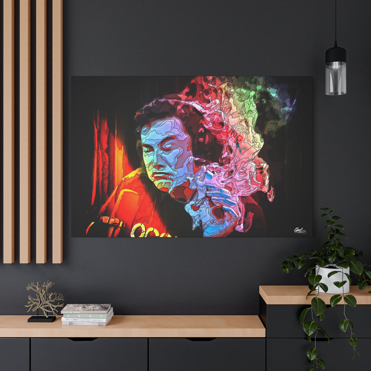 Launch Window Mindset Series matte canvas wall art print