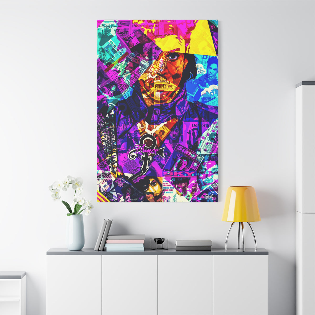 The Symbol Lost Icon Series matte canvas wall art print