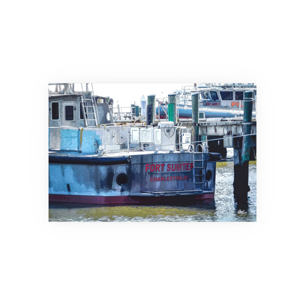 Charleston Series | Fort Sumter Enhanced Color