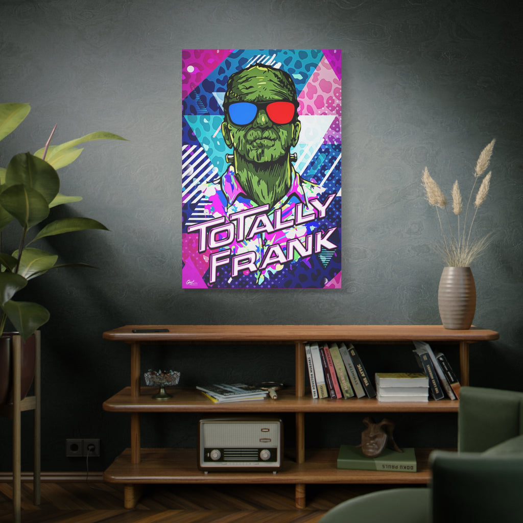 Monster Vibes Mindset Series matte canvas wall art print