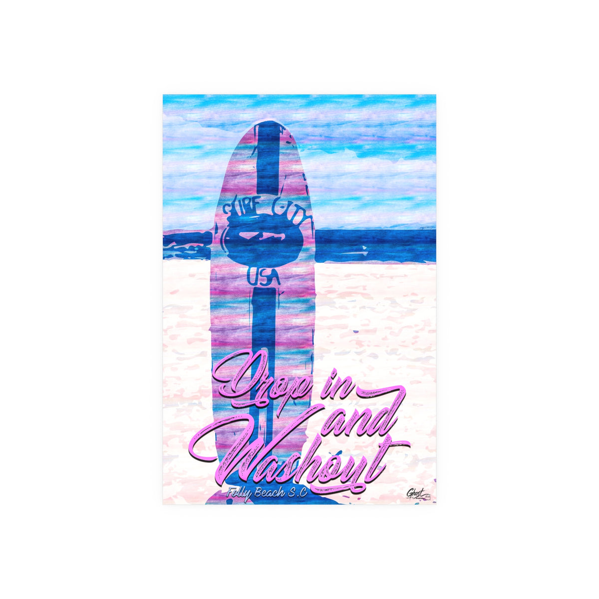 Charleston Series | Drop In and Wash Out, Folly Beach