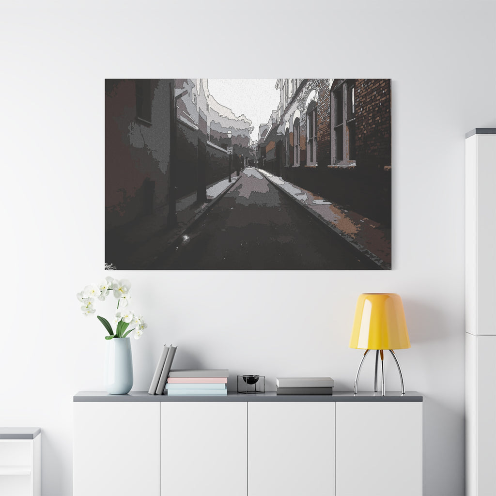 Charleston One Way Charleston Series matte canvas wall art print