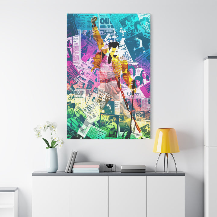 The Showman Lost Icon Series matte canvas wall art print