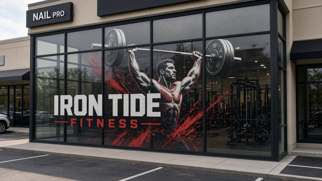 Window Perf by 2 Blues Printing, Charleston SC