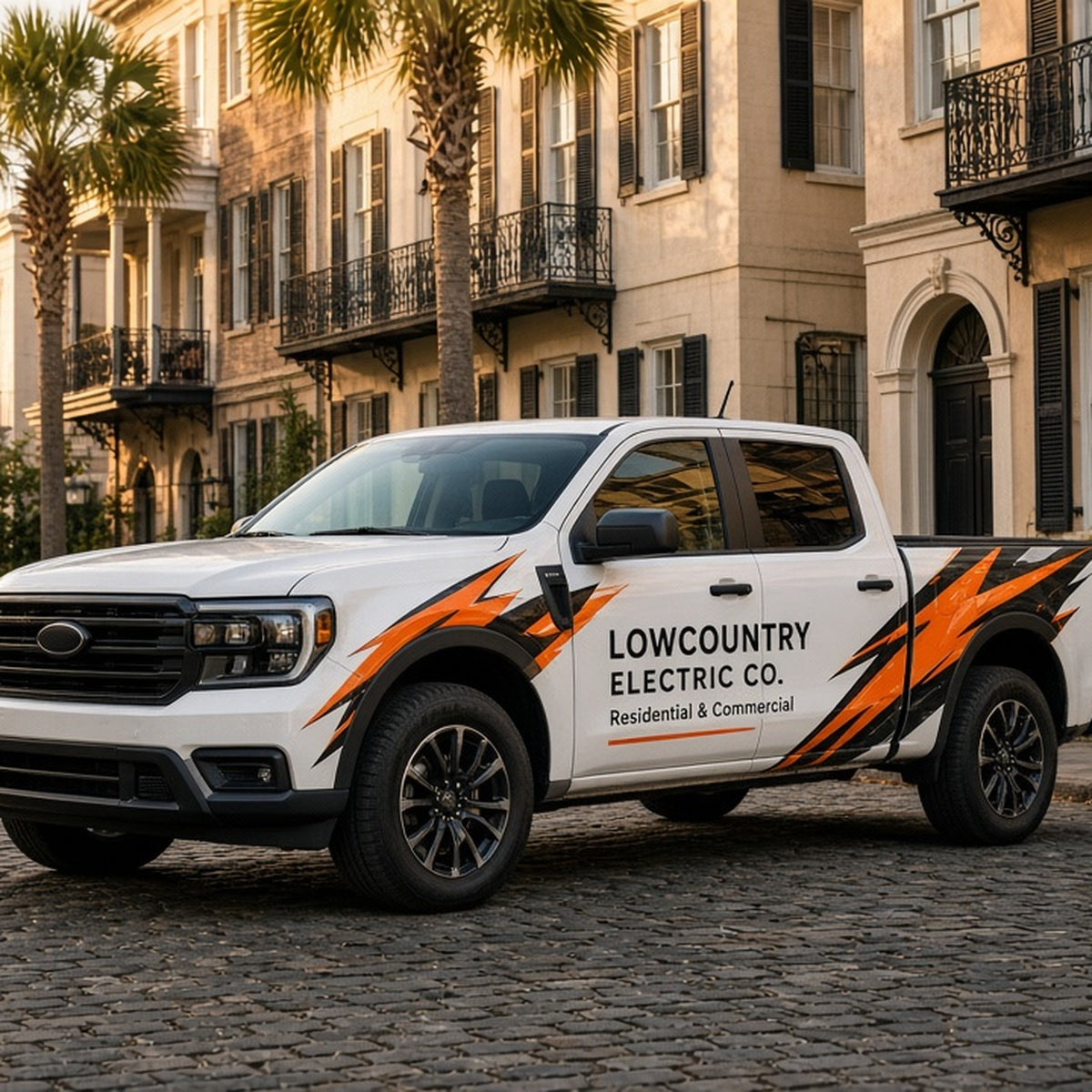 Custom Vehicle Wrap by 2 Blues Printing, Charleston SC